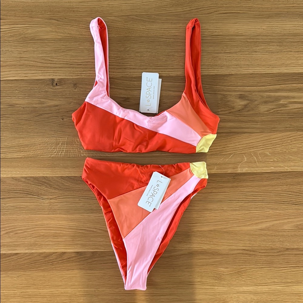 NWT L*Space Sunburst Bikini